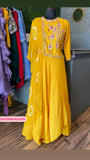 Davita silk gown dress