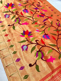 Vamika handmade Paithani saree