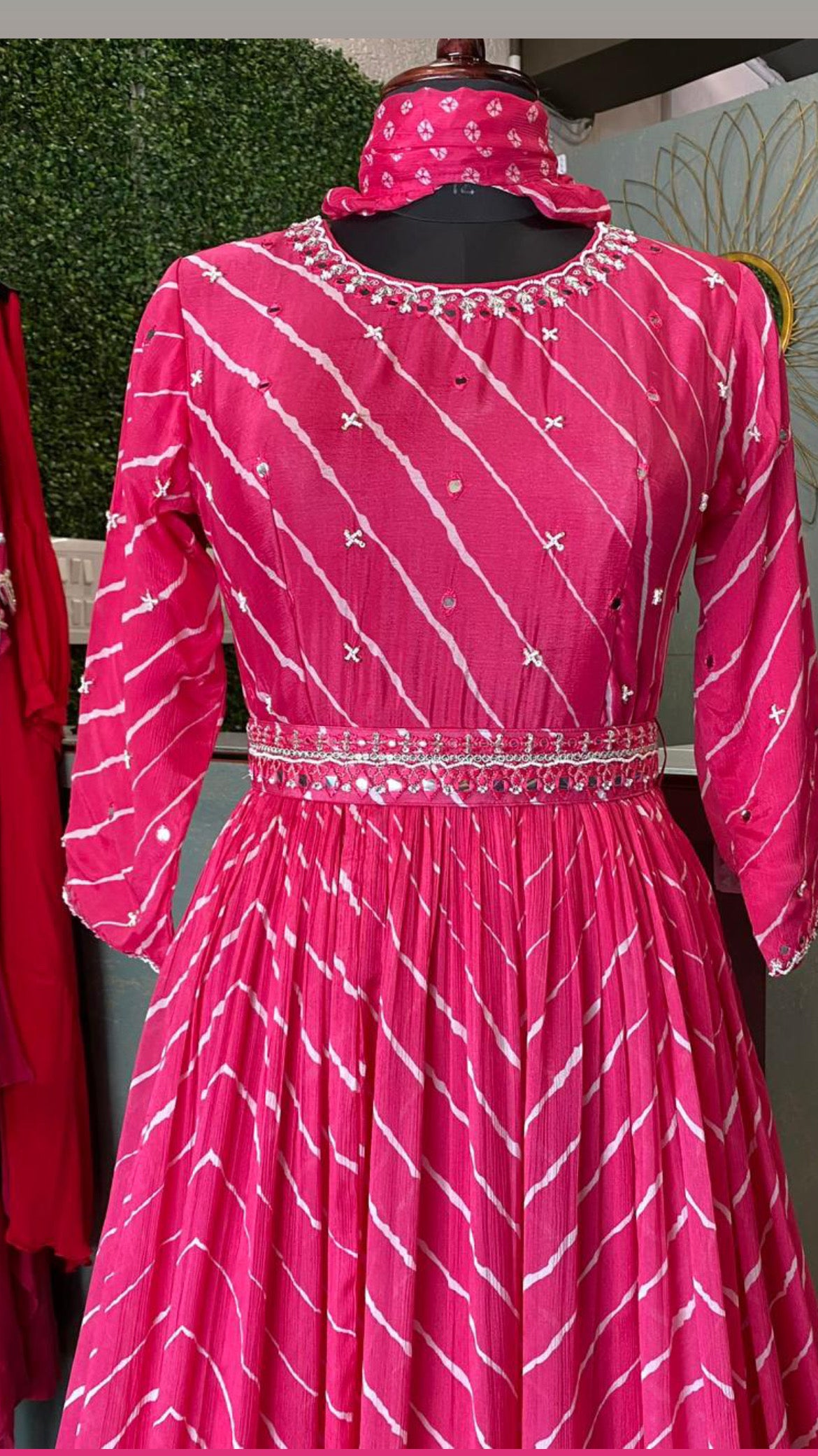 Jinnah pink indowestern dress - Saffronfashionindia