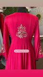 Pinasha pink anarkali dress