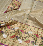 Diana tissue zari kota saree