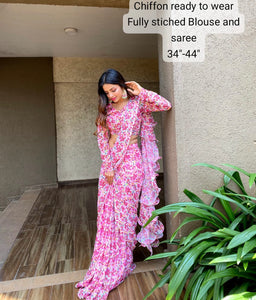 Jasmine ready to wear saree