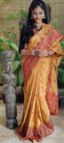 Kashmiri tussar silk saree