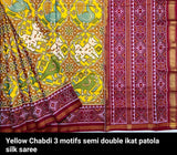 Lubina ikkat weaving Patola silk saree