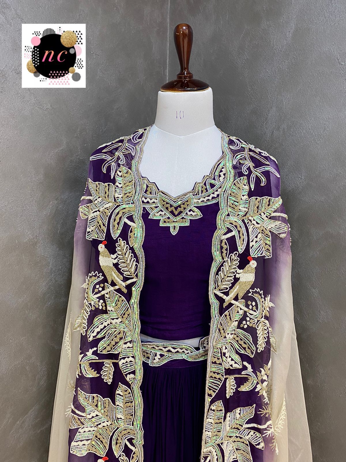 Marta indowestern dress - Saffronfashionindia