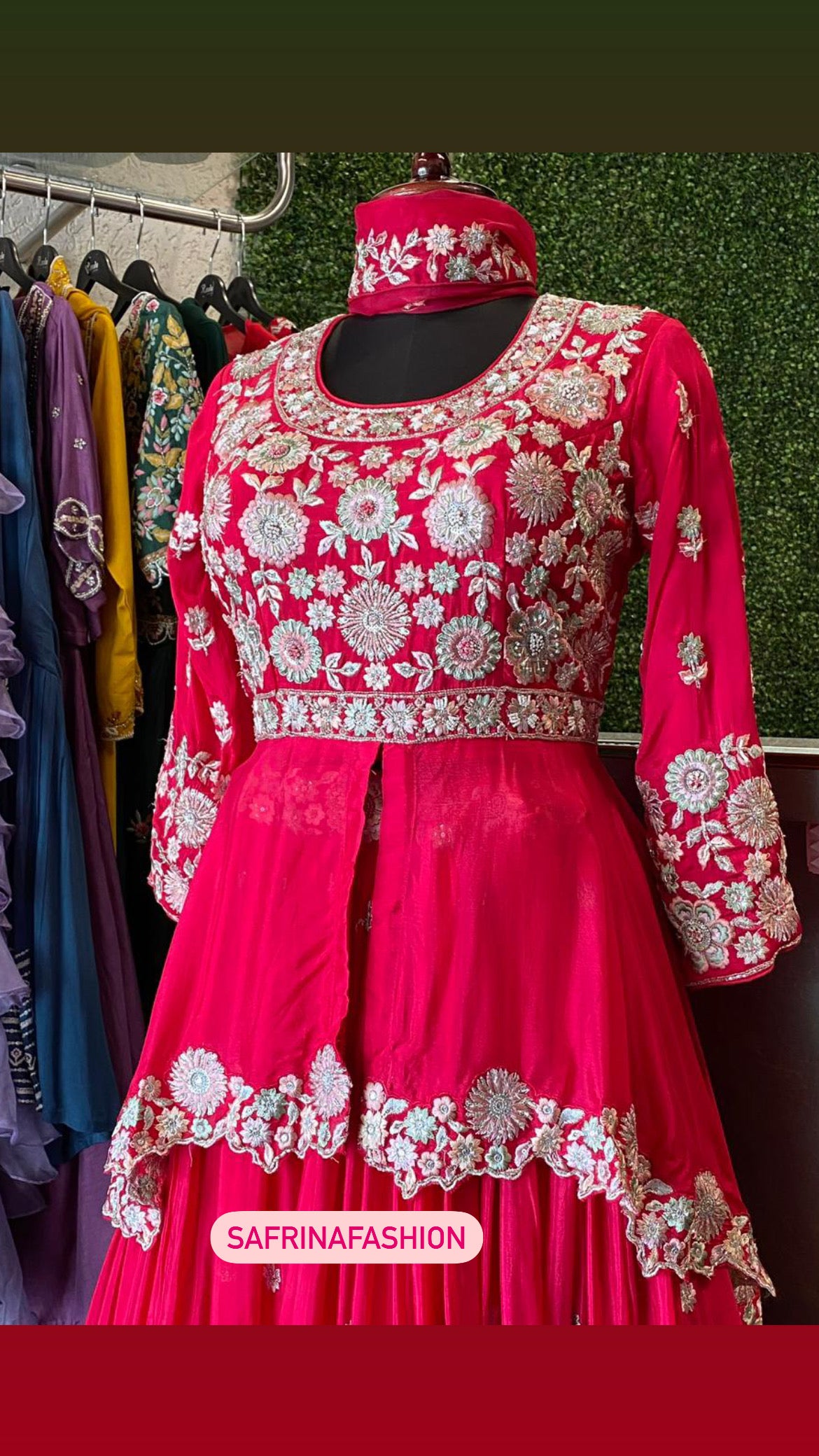 Malvika ramp inspired dress - Saffronfashionindia