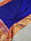 Waria handloom brocket Paithani saree