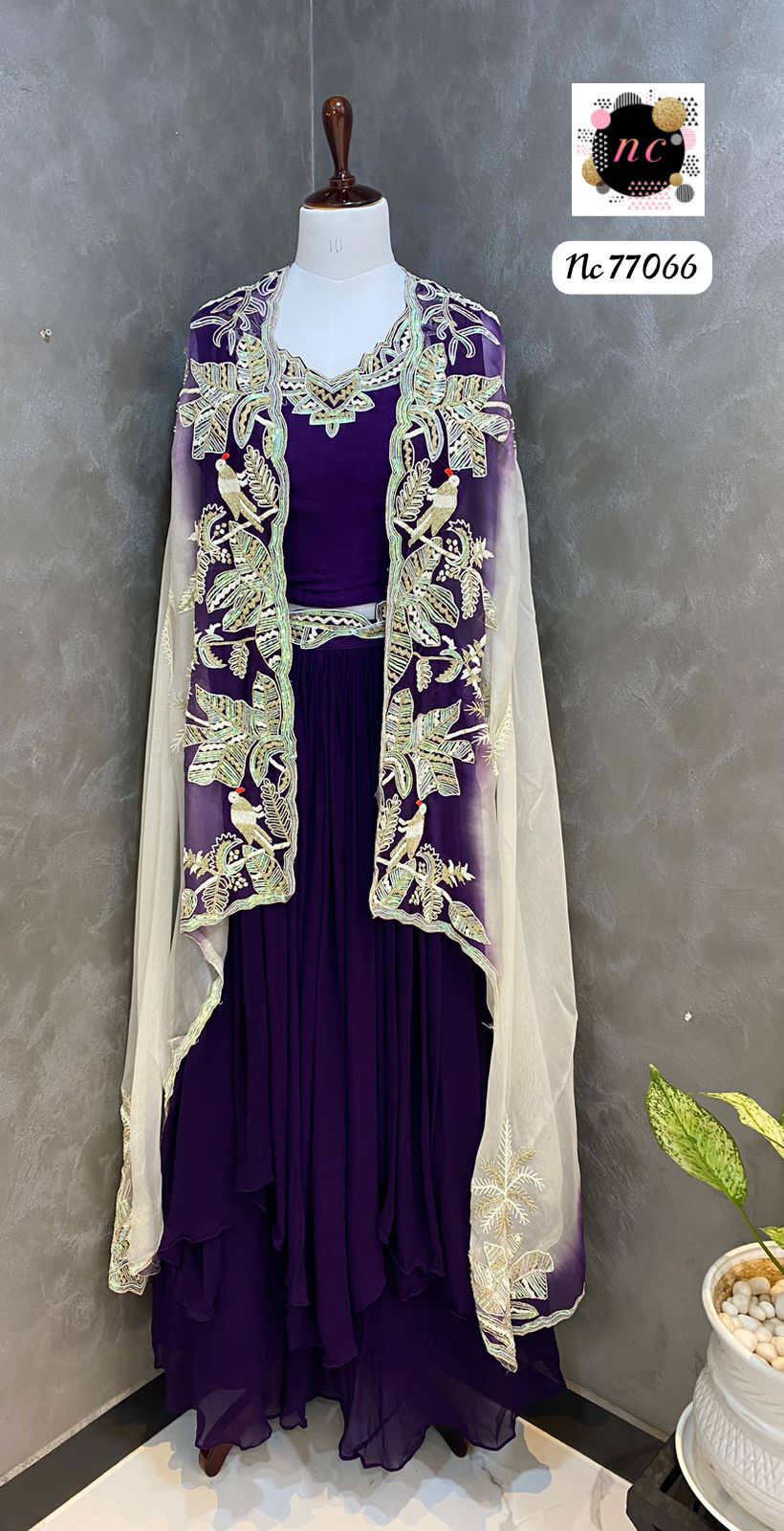 Marta indowestern dress - Saffronfashionindia