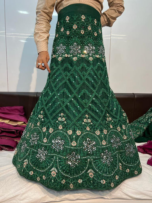 Shantipriya sangeet inspired lehanga choli - Saffronfashionindia