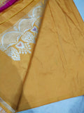 Maharani inspired handwoven Katan silk kadwa saree