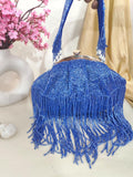 Fringes clutches partywear clutch