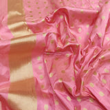 Azma handwoven Katan silk saree