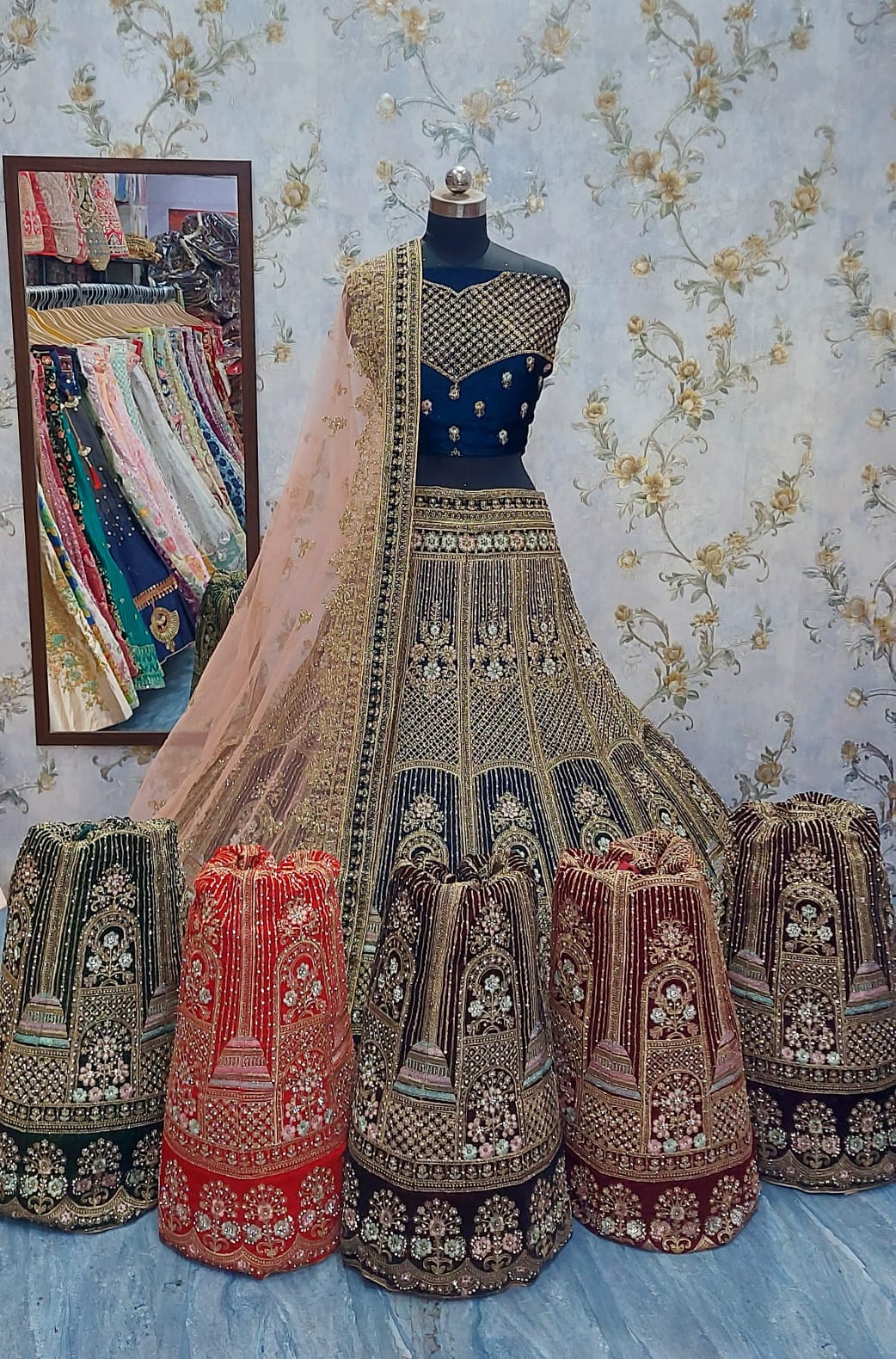 Noorjaha wedding tradition lehanga - Saffronfashionindia