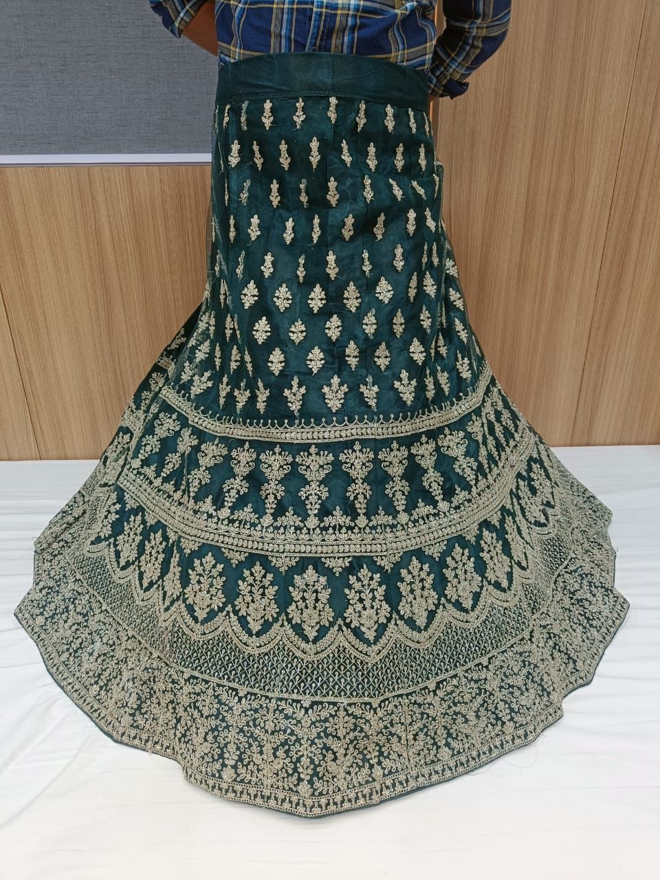 Zeba lehanga wedding bridesmaid - Saffronfashionindia