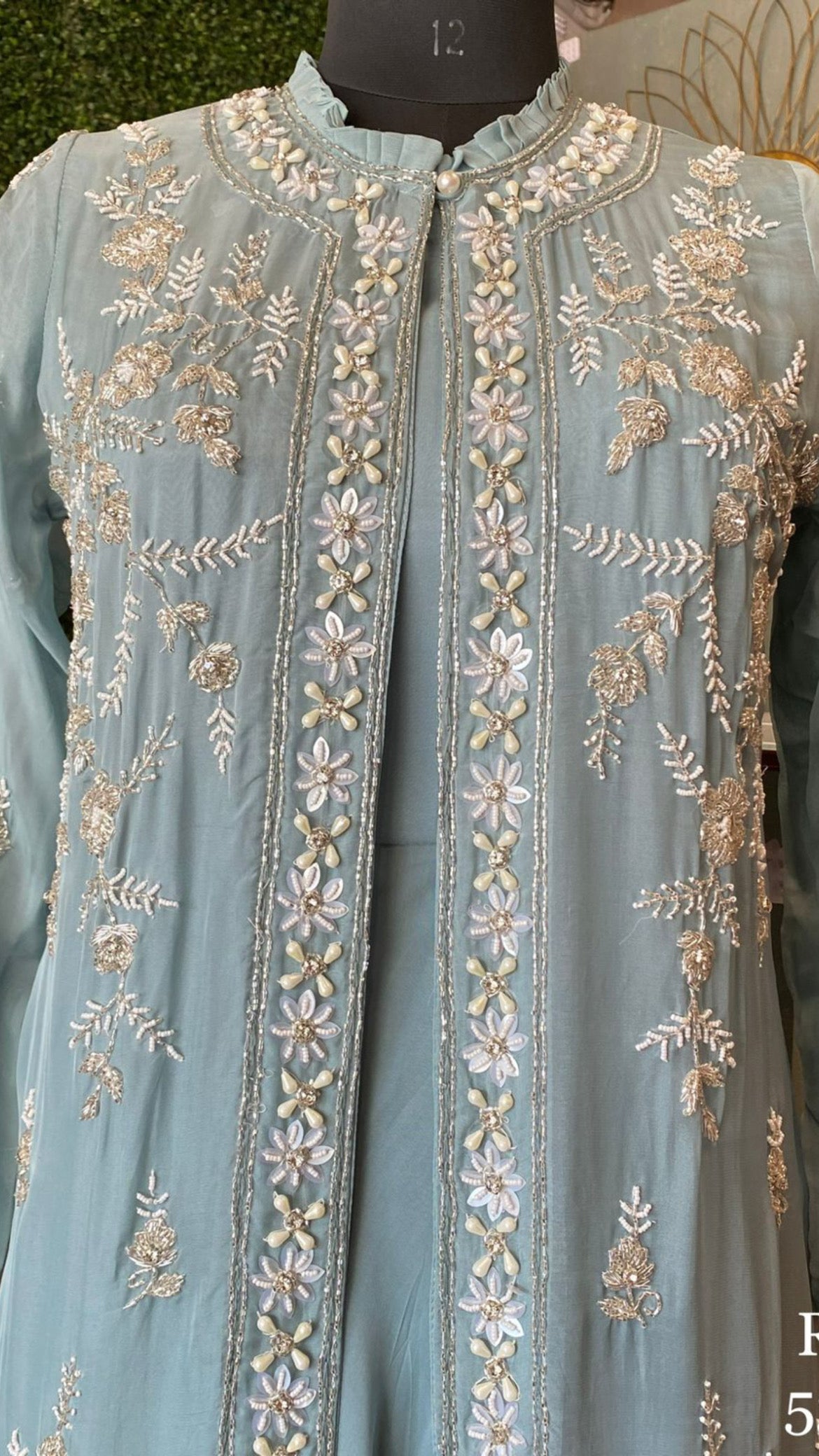 Janvir long kurta dress - Saffronfashionindia