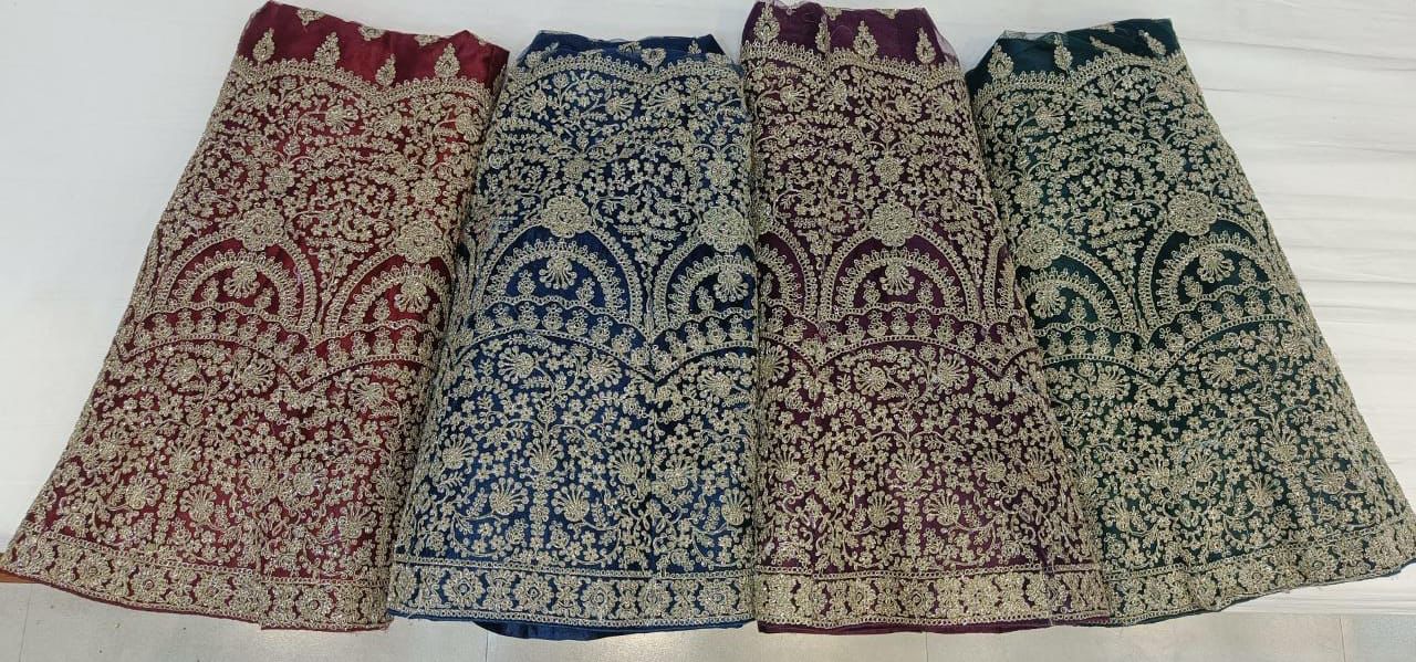 Zeba lehanga wedding bridesmaid - Saffronfashionindia