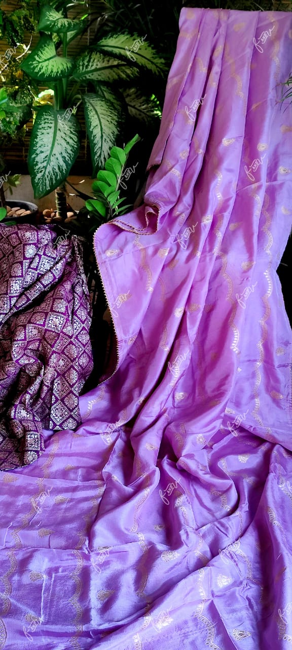 Mahisha munga crepe exclusive saree - Saffronfashionindia