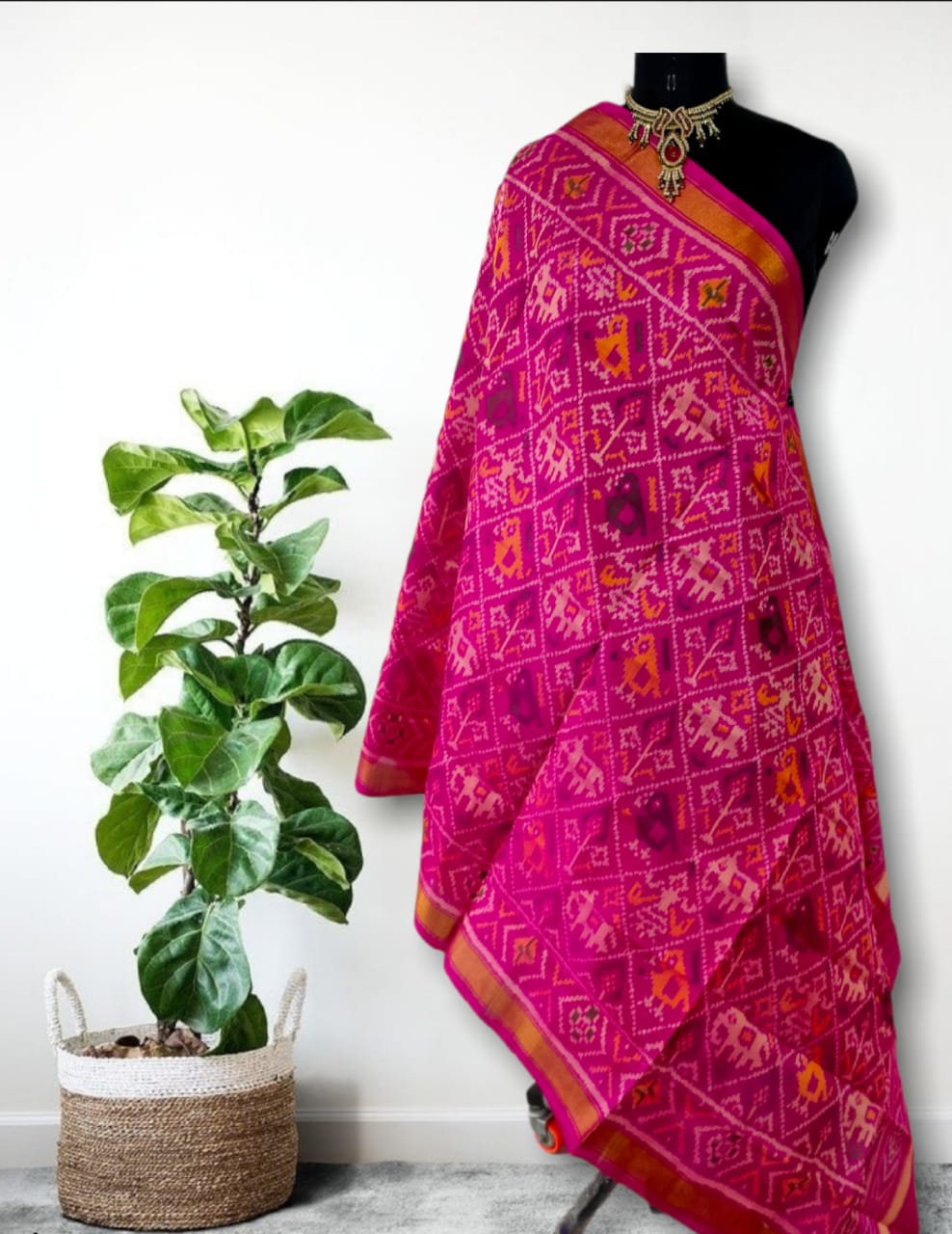 Patola dupatta - Saffronfashionindia