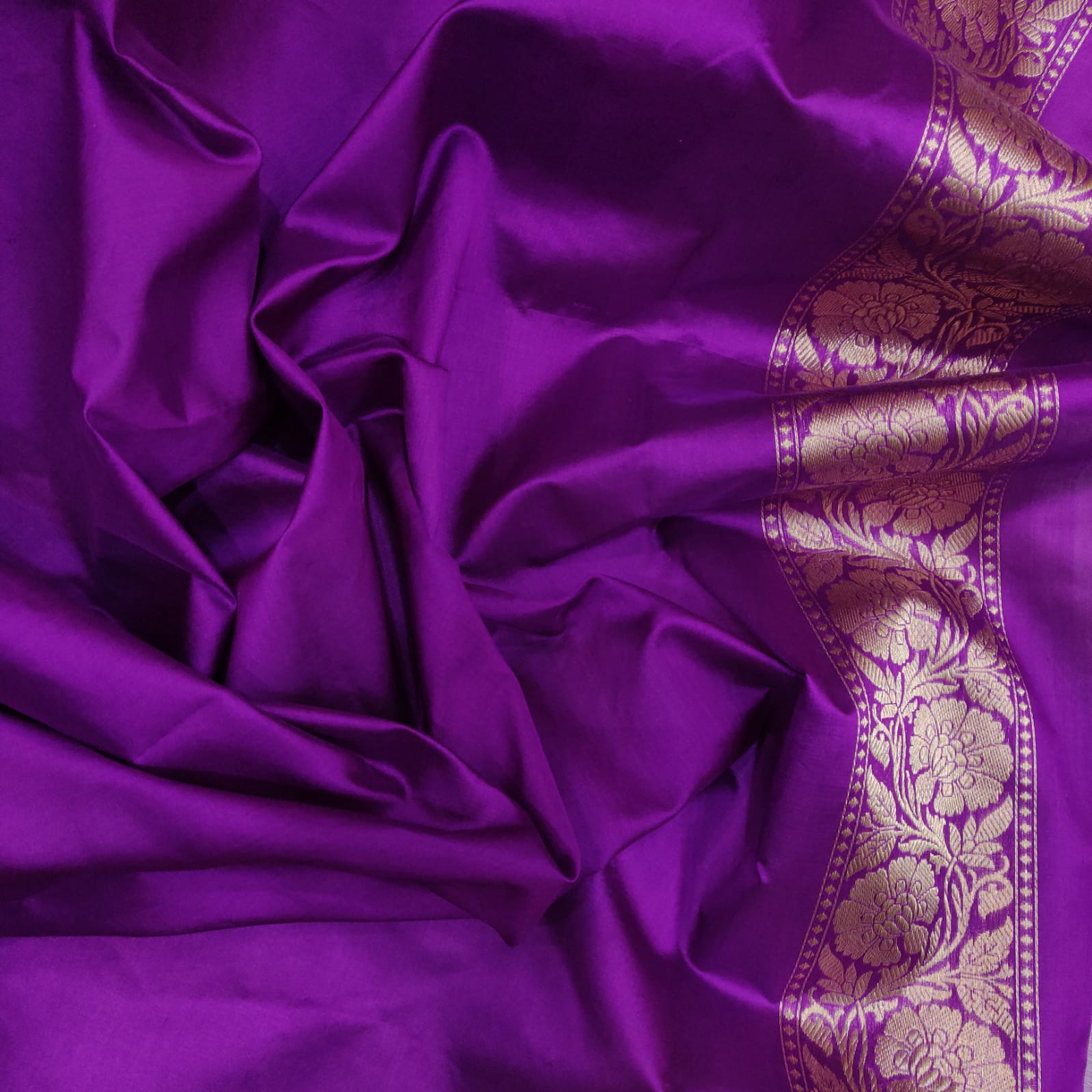 Vinisha pink kora saree - Saffronfashionindia