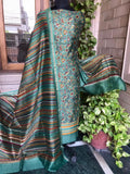 Patola inspired silk suit