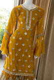 Arshi gharara beautiful dress