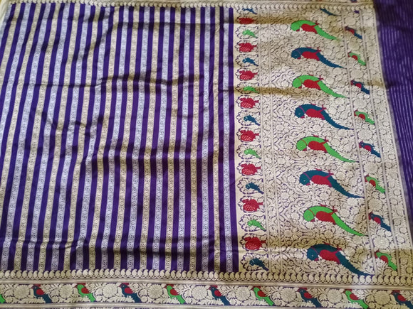 Kadiyal Katan saree/parrot inspired saree/sari