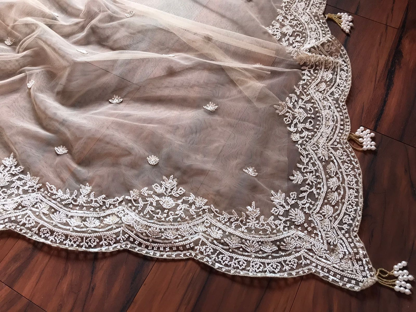 Posh luxe saree - Saffronfashionindia