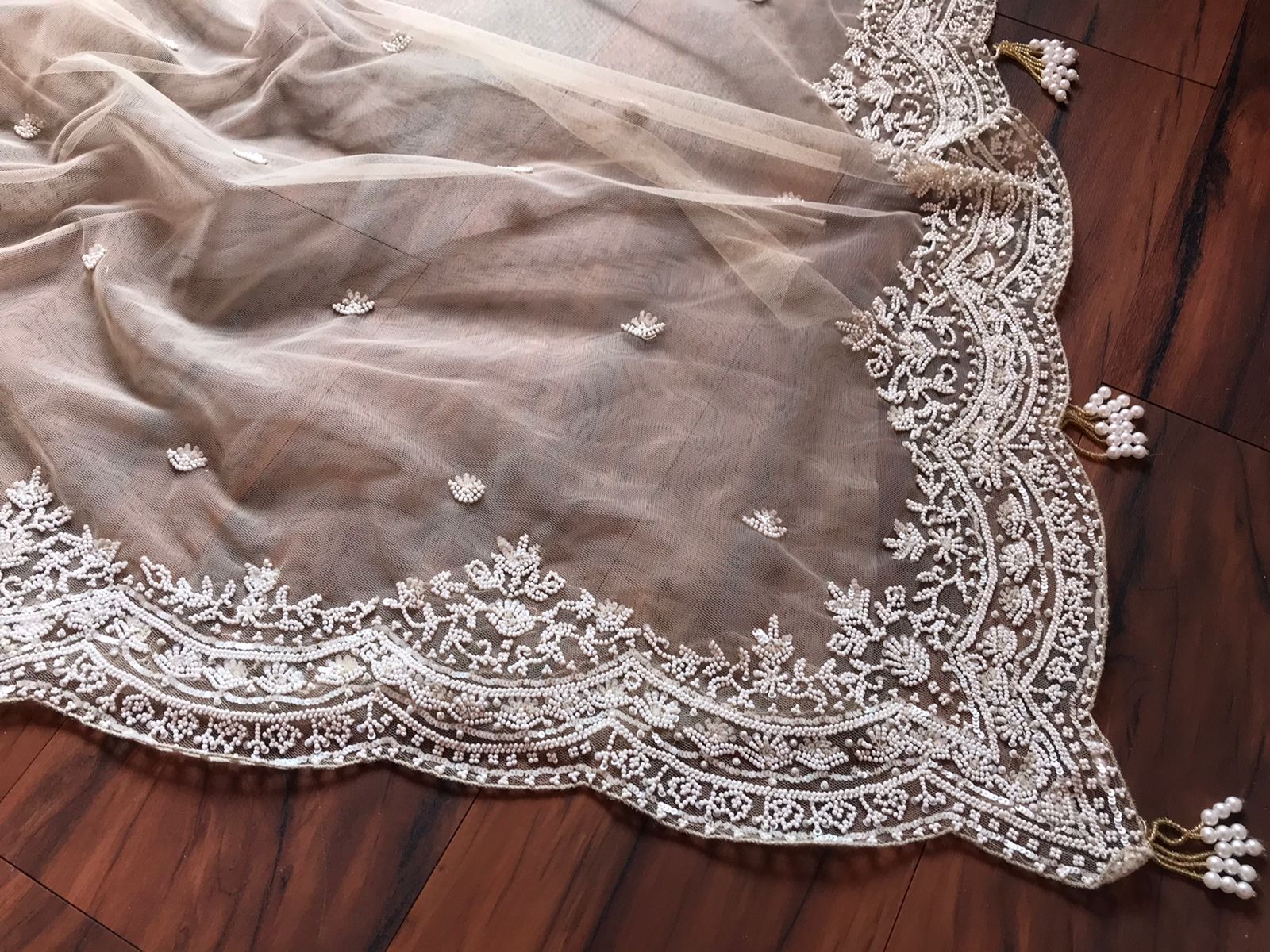 Posh luxe saree - Saffronfashionindia