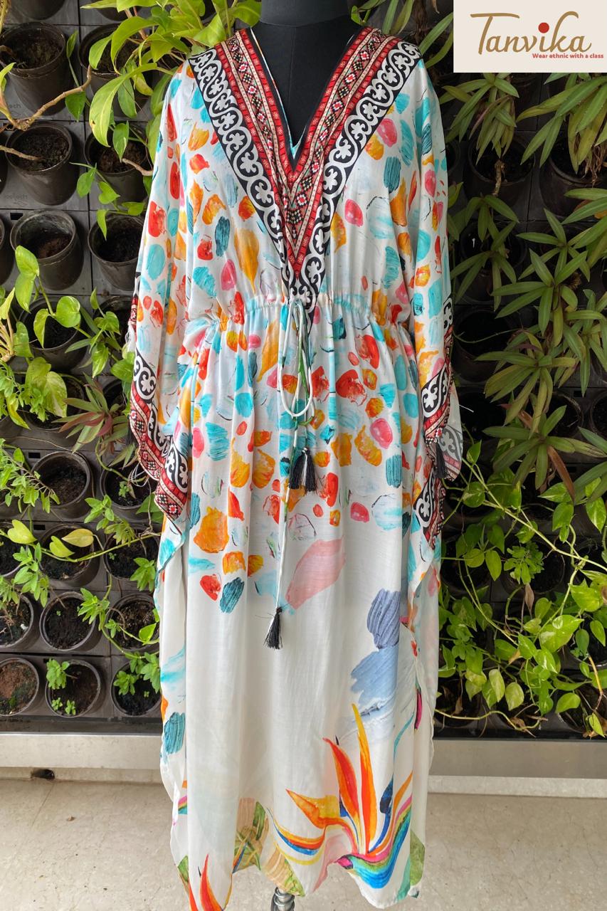 Boho kaftan - Saffronfashionindia