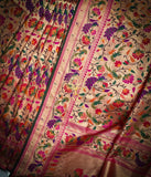 Bridal tissue saree