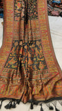 Beautiful woven traditional Kani saree