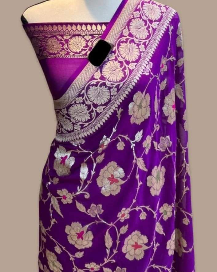 Naveli Banarsi saree - Saffronfashionindia