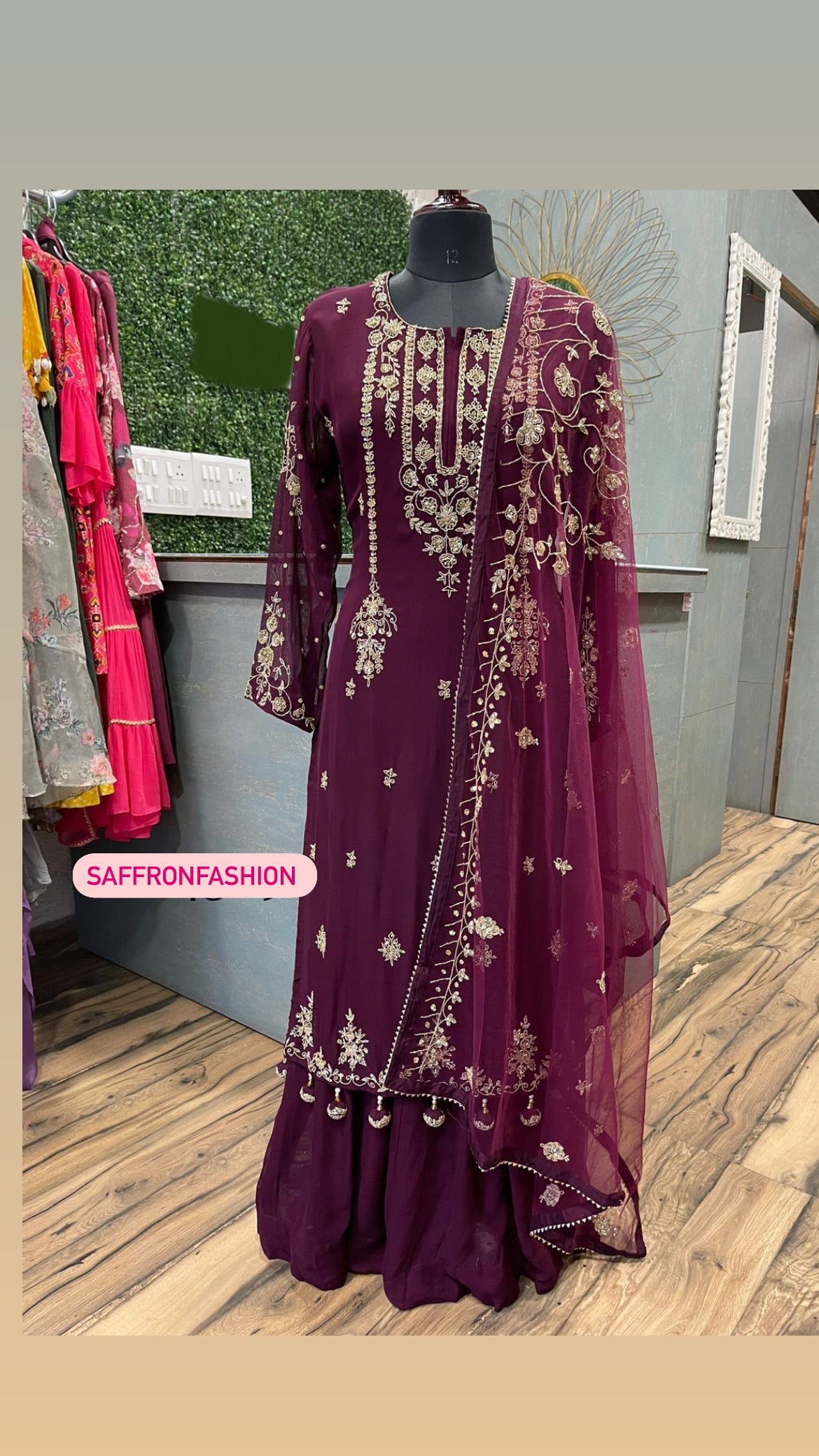 Rimi partywear dress - Saffronfashionindia