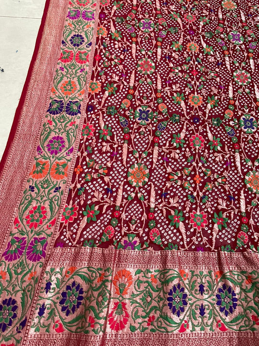 Marjaani inspired banarsi dupatta - Saffronfashionindia