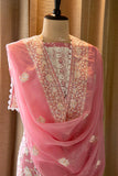 Parsi inspired embroidery suit