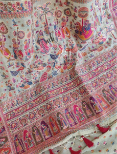 Avani Kani inspired silk saree