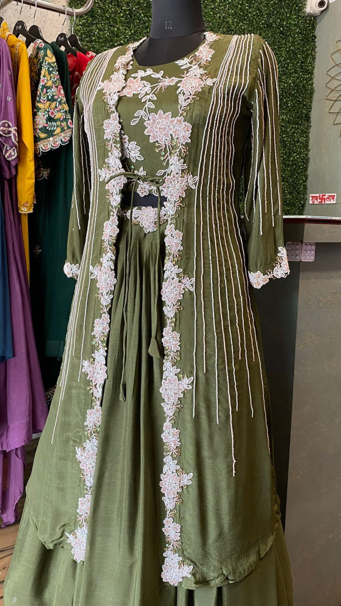 Rodri indowestern dress - Saffronfashionindia