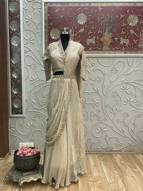 Gaurangi trendy belt dress