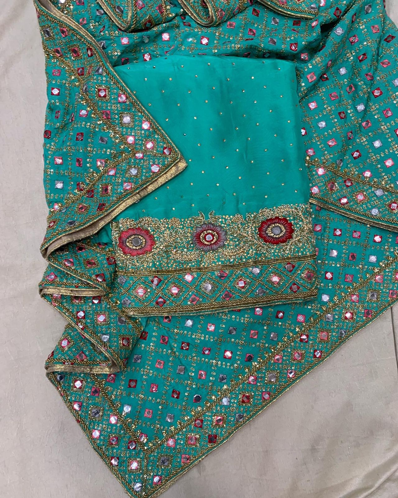 Punjabi salwarsuit - Saffronfashionindia