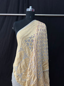 Saudagar nimjari dupatta