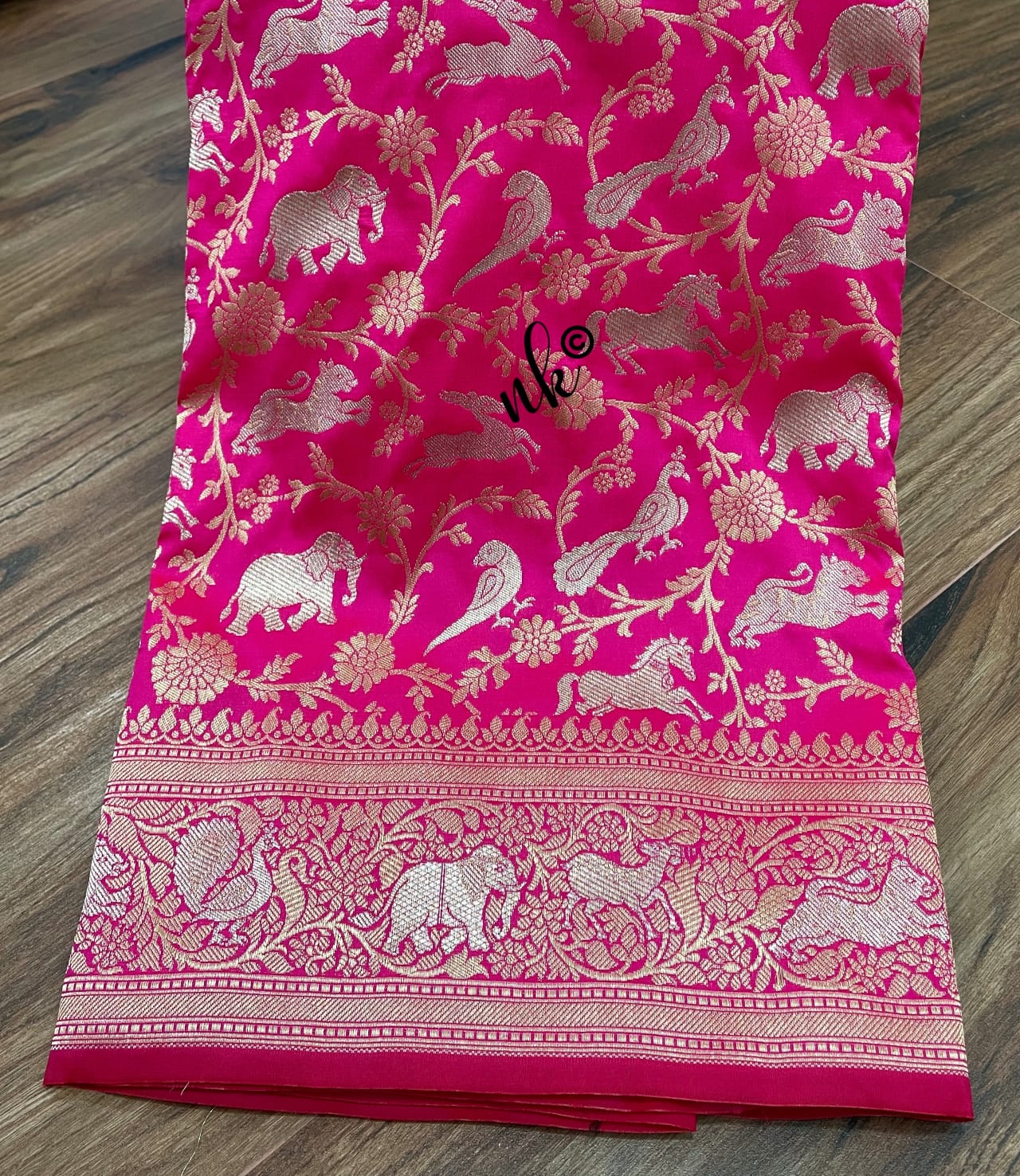 Shikhara inspired Banarsi saree - Saffronfashionindia