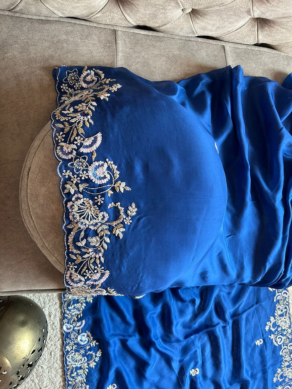Trending organza silk saree