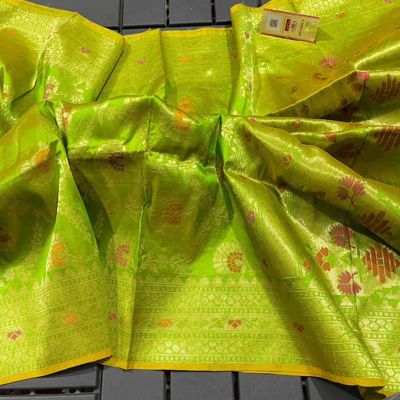 Banarsi antique zari dupatta - Saffronfashionindia