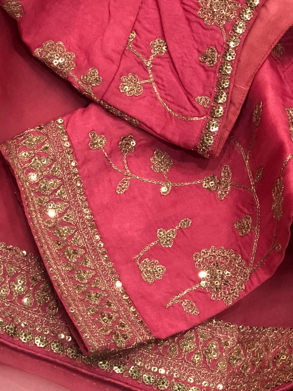 Yanshi organza saree - Saffronfashionindia