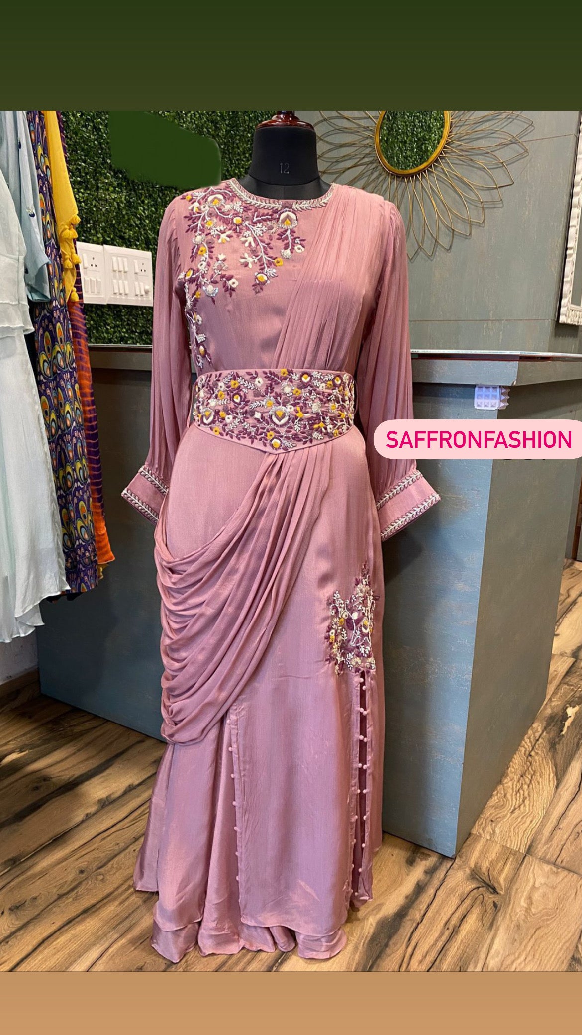 Lubika indowestern dress - Saffronfashionindia