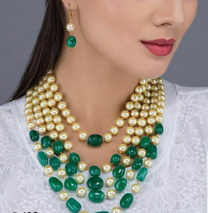 Reinika Pearl necklace set