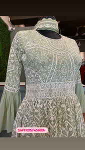 Maldiv gorgette gown