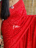 Kruti Chikankari Embroidery saree