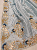 Russian silk saree