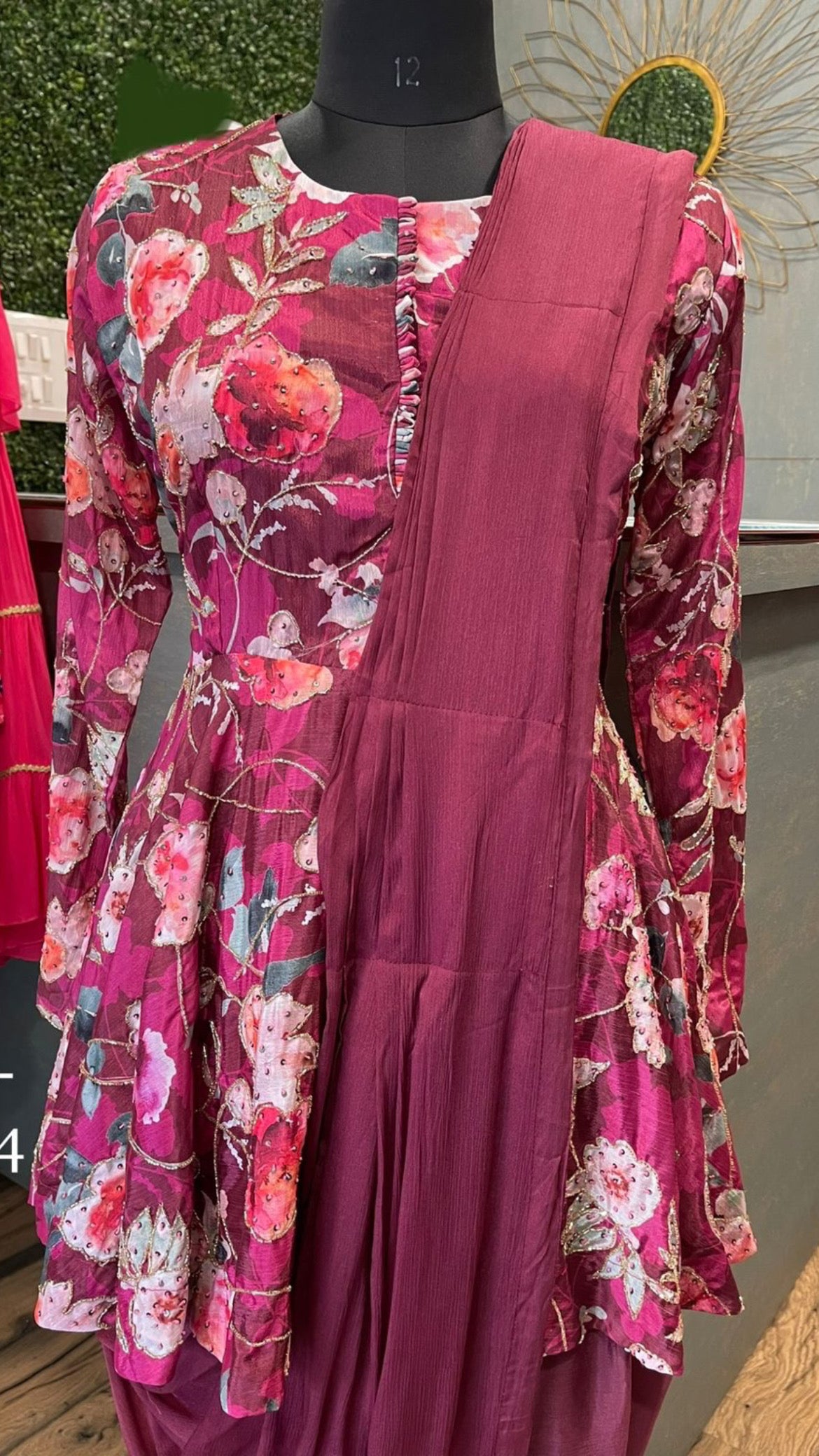 Chameli indowestern dress - Saffronfashionindia